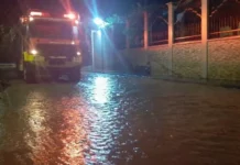 Se reportan inundaciones en varias comunidades de Yoro