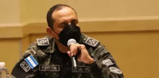 Jefe castrense reitera apoyo a presidenta Castro y tacha de falsa la especulación un golpe de Estado