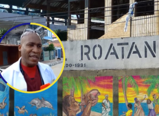 Personal sanitario del Hospital de Roatán ralizan tomas ante falta de pago