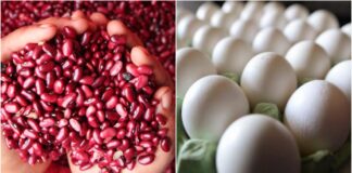 Cartón de huevos y la medida de frijoles aumentan de precio