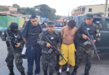 Un policía herido y varios detenidos deja operativo antimaras en Tegucigalpa