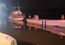 Fuerza Naval rescata a seis ciudadanos que habían naufragado en el departamento de Atlantida