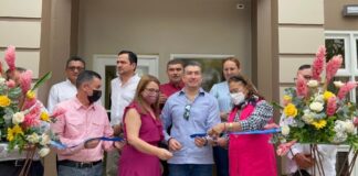Rolando Argueta inaugura edificio judicial en San Nicolás, Santa Bárbara