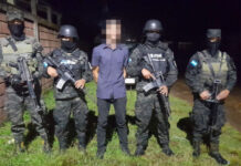 Capturan en La Paz a salvadoreño miembro de la MS-13