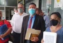 Miembros del PSH presentan documento de nulidad en el que no reconocen a Nasralla como presidente de esa Institución