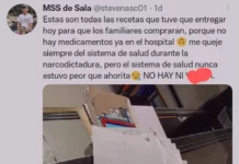 Médico publíca las recetas que entrega a pacientes debido a la escasez de medicamentos en el centro asistencial que labora