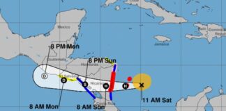 La tormenta Julia cambia su ruta al sur de El Salvador y piden vigilar la zona costera