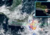 Julia avanza por la costa de El Salvador, continúa el riesgo de inundaciones en Centroamérica