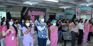 Región sanitaria del Distrito Central conmemora el Día Internacional de la Lucha Contra el Cáncer de Mama