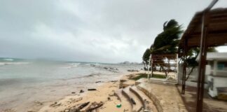 Julia saldrá esta tarde al Océano Pacífico como una tormenta tropical