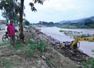 Sacerdote dice que construir bordos en tiempos de lluvias es botar el dinero en Honduras