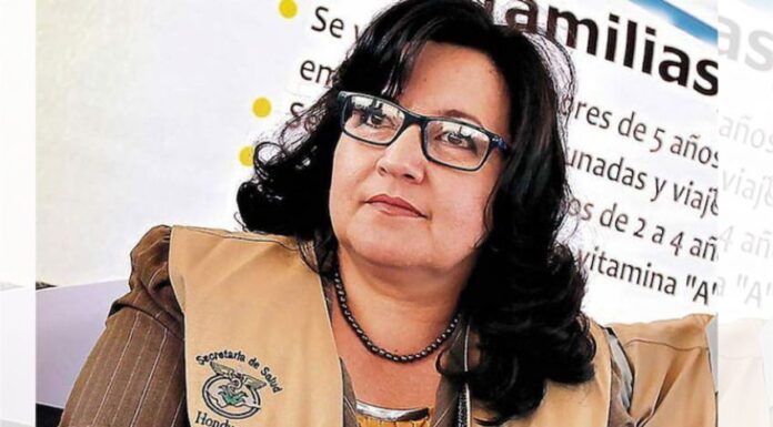 Dictan medidas cautelares a exministra de Salud Yolani Batres, implicada en un caso de corrupción