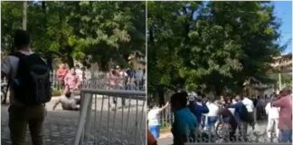 Enfermera resulta con esguince después de conflicto con colectivos de Libre, en Hospital San Lorenzo