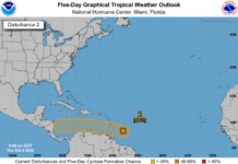 El Centro Nacional de Huracanes eleva probabilidad que «Invest91L» se convierta en ciclón con posible rumbo a Centroamérica