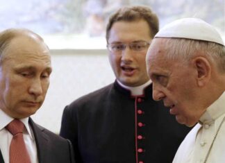 El papa pide a Putin parar la guerra y alerta del riesgo nuclear