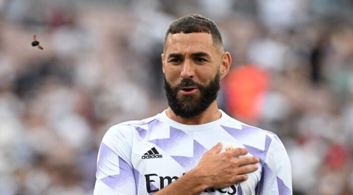 Benzema es baja en el Real Madrid por una «fatiga muscular»