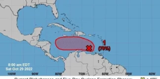 ¡Alerta! Se mantiene en un 70% la formación de ciclón tropical en el Atlántico