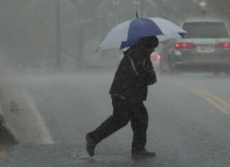 Decretan lluvias en varias regiones del país debido a una cuña de alta presión