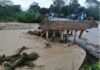 Incomunicado el tramo carretero entre Olanchito-Sabá por caída de puente