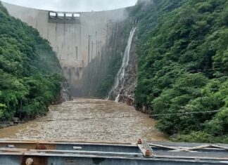 Finalizan las descargas preventivas en la represa “El Cajón”