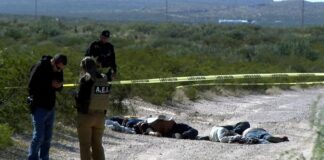Hallan muertos a seis presuntos traficantes de migrantes en Ciudad Juárez