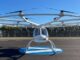 El primer taxi volador tripulado de Italia realiza su primera prueba de vuelo
