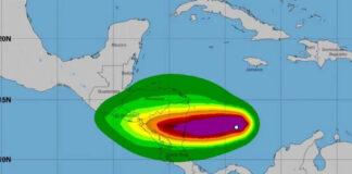 Bandas de la tormenta Julia tendrán total cobertura este domingo en todo Honduras