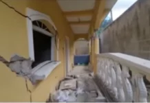 Varios pobladores afectados por falla geológica en El Refugio, San Marcos, Ocotepeque