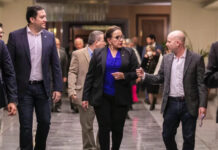 Presidenta de Honduras y canciller de Perú, en la inauguración del Foro de la FAO