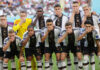 El «once» de Alemania se tapa la boca en protesta contra la FIFA