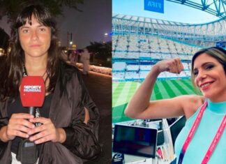 Dos mujeres hacen historia en Argentina al narrar un partido mundialista