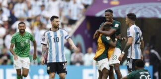 Argentina pierde 2-1ante Arabia Saudita en su debut en el mundial
