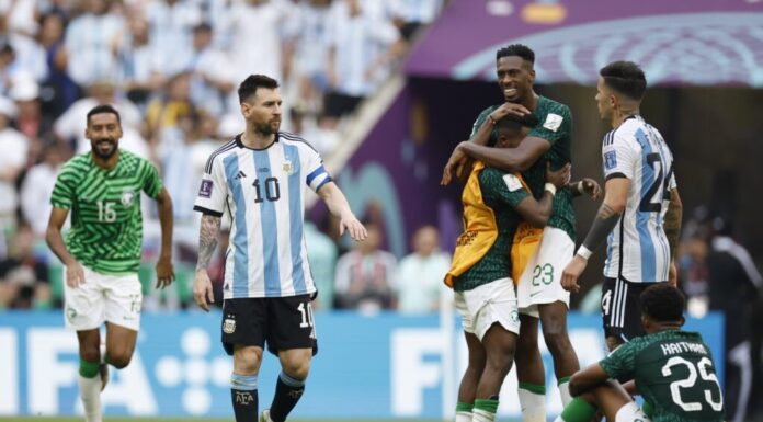 Argentina pierde 2-1ante Arabia Saudita en su debut en el mundial