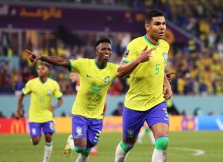 Casemiro manda a Brasil a octavos de final en Qatar