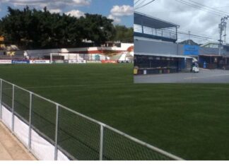 El estadio Emilio Larach de la colonia Kennedy sigue cerrado por extorsión
