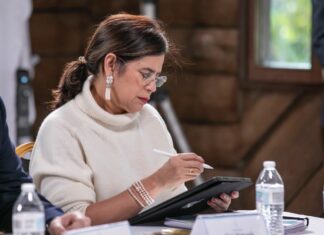 Rixi Moncada descarta una aspiración para ser fiscal general y asegura que es muy temprano para hablar de una candidatura presidencial