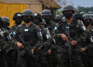 Militares refuerzan las fronteras de Honduras para evitar el ingreso de criminales