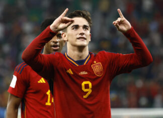 Gavi sigue batiendo récords al convertirse en el tercer goleador más joven en anotar gol en la historia de un Mundial