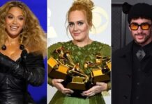 Adele, Beyoncé y Bad Bunny competirán por el Grammy a mejor álbum del año