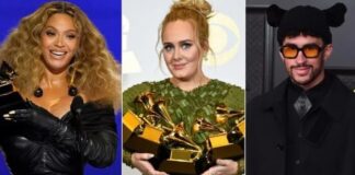Adele, Beyoncé y Bad Bunny competirán por el Grammy a mejor álbum del año