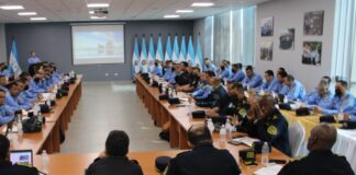 Reunión para implementar plan para el combate a la extorsión se llevó a cabo en la Secretaría de Seguridad