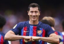 Lewandowski recibirá el miércoles la Bota de Oro 2021-22 en Barcelona