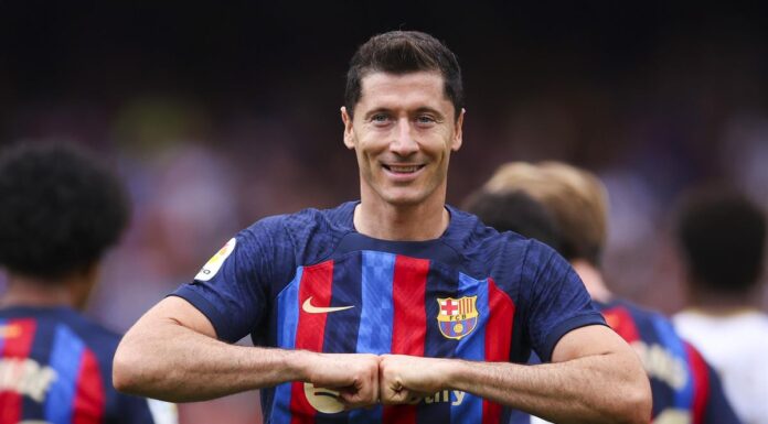 Lewandowski recibirá el miércoles la Bota de Oro 2021-22 en Barcelona