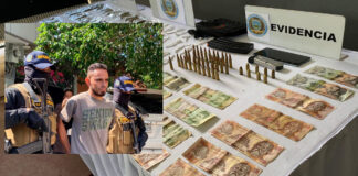 Agentes policiales detienen a supuesto gatillero de la MS-13 en SPS