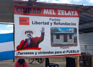 Pobladores de la Ciudad Mel Zelaya extienden la invasión de tierra argumentando que es “porque no les ajustó el terreno”