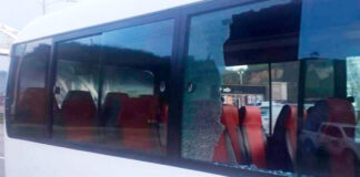 Sujetos a bordo de una motocicleta tirotean otro autobús urbano en Tegucigalpa