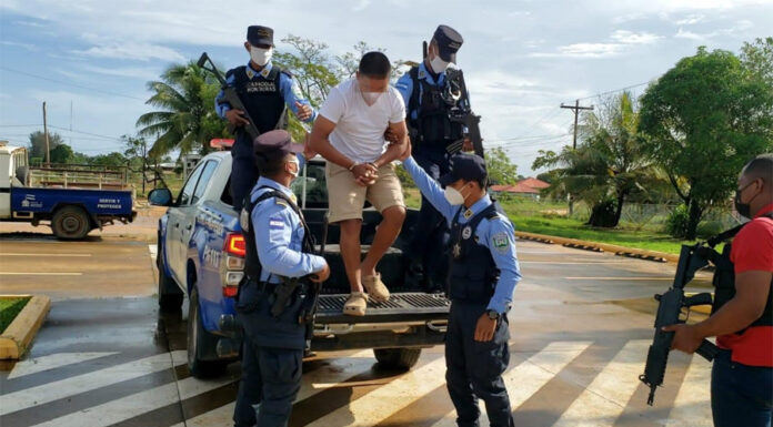 Agentes policiales capturan a hondureño pedido en extradición por Nicaragua