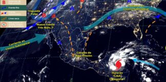 Huracán Lisa se encuentra a 100 km al norte de Roatán