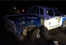 Accidente vial en Olancho deja al menos cinco agentes policiales heridos