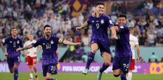 Argentina clasifica a octavos en Qatar